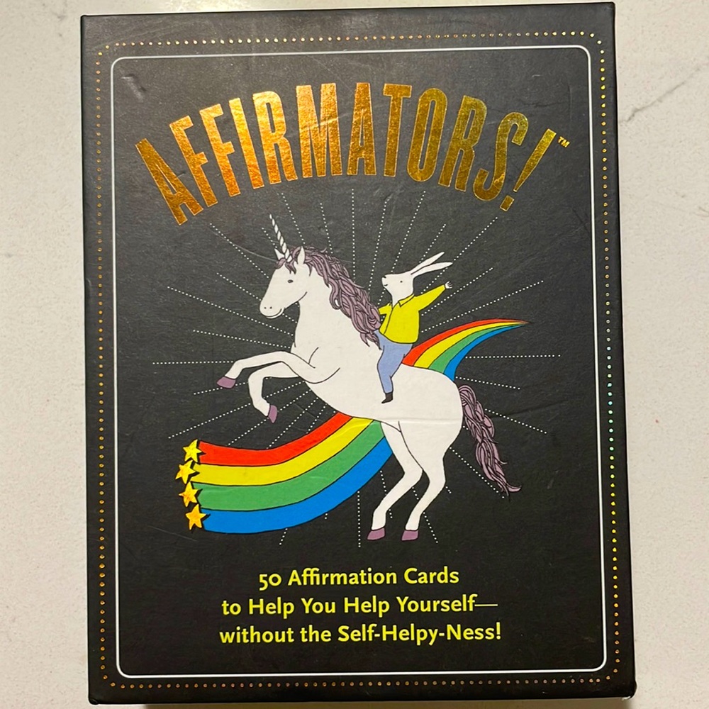 Affirmation Cards, 50 cards, Used but in excellent condition!